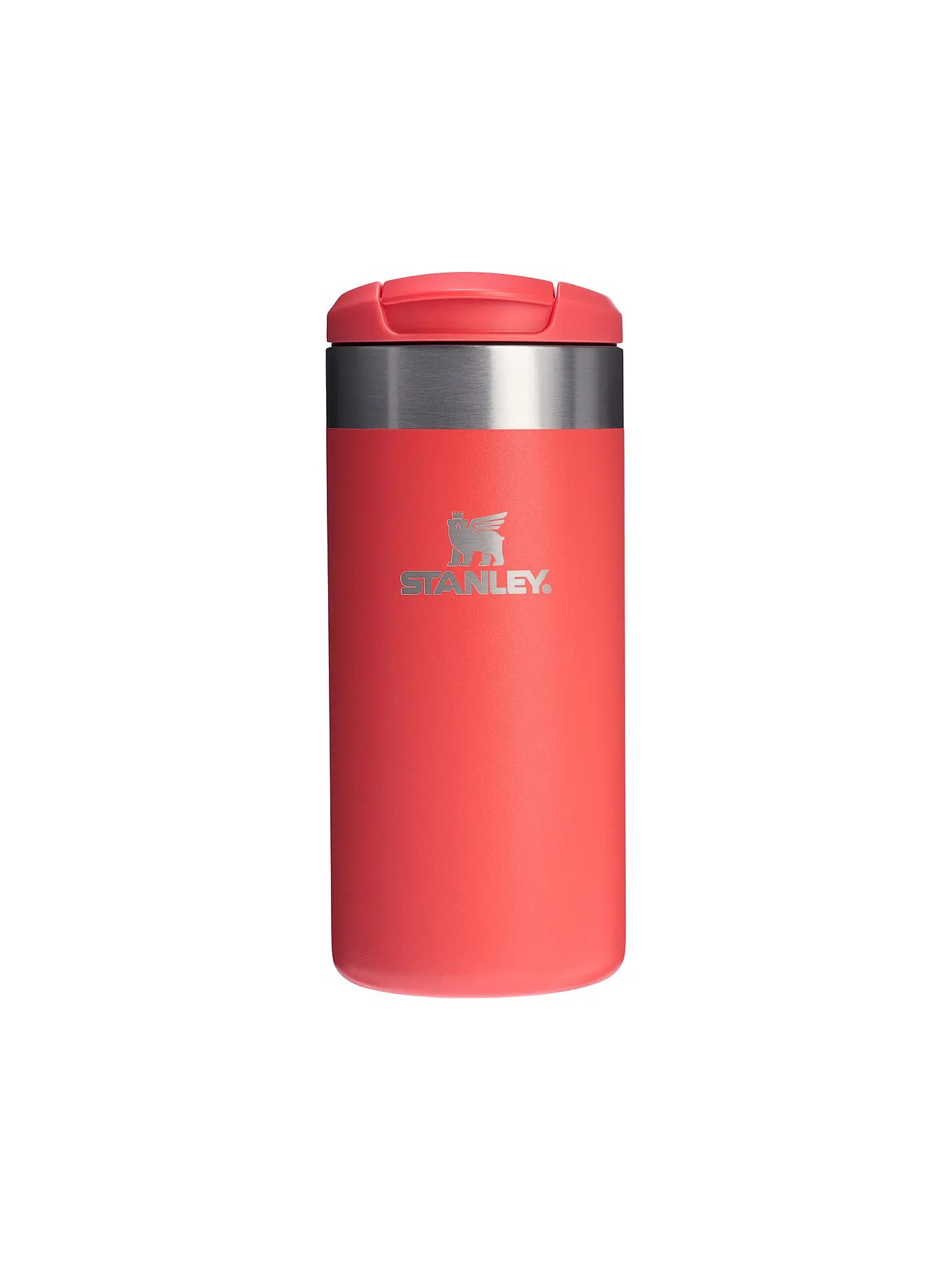 STANLEY | Isoliertrinkbecher AEROLIGHT TRANSIT MUG 0,35l Hot Coral 2.0 | 